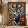 Decorative Framed MDF Painting AI136 Multicolor