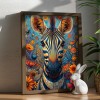 Decorative Framed MDF Painting AI136 Multicolor