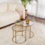 Coffee Table Set Aurum - 60, 42 - Gold, Bronze Gold
Bronze