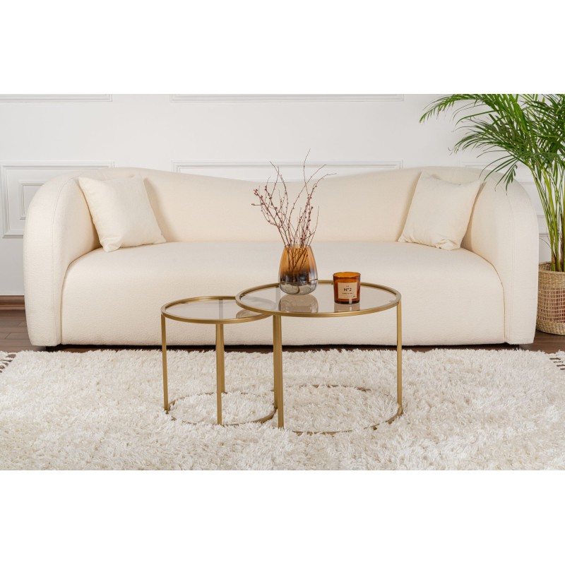 Coffee Table Set Aurum - 60, 42 - Gold, Bronze Gold
Bronze