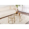 Coffee Table Set Aurum - 60, 42 - Gold, Bronze Gold
Bronze