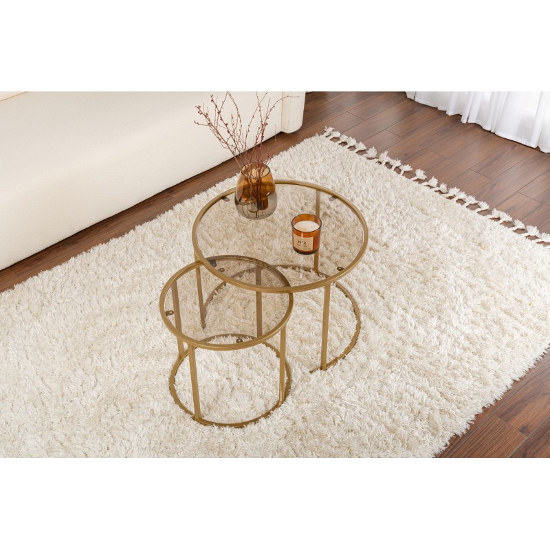 Coffee Table Set Aurum - 60, 42 - Gold, Bronze Gold
Bronze