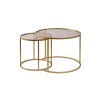 Coffee Table Set Aurum - 60, 42 - Gold, Bronze Gold
Bronze