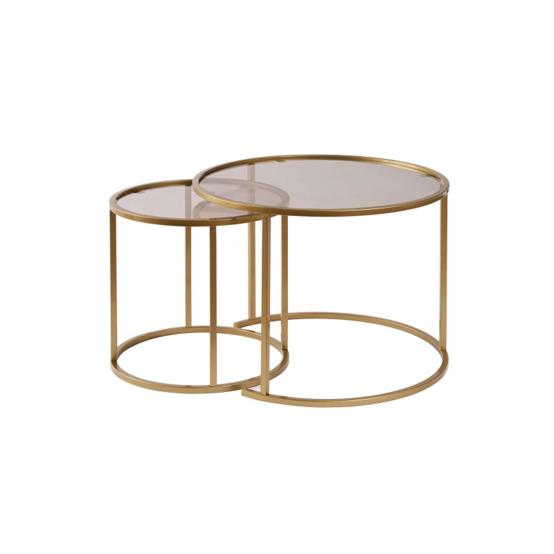 Coffee Table Set Aurum - 60, 42 - Gold, Bronze Gold
Bronze