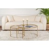 Coffee Table Set Aurum - 80, 60 - Gold, Bronze Gold
Bronze