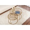 Coffee Table Set Aurum - 80, 60 - Gold, Bronze Gold
Bronze