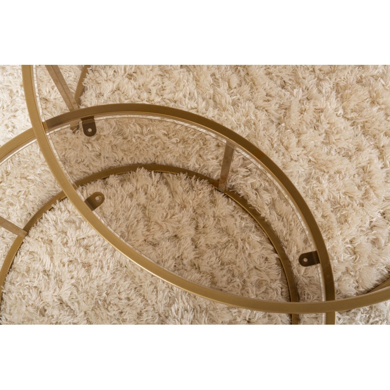 Coffee Table Set Aurum - 80, 60 - Gold, Bronze Gold
Bronze