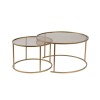 Coffee Table Set Aurum - 80, 60 - Gold, Bronze Gold
Bronze