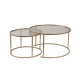 Coffee Table Set Aurum - 80, 60 - Gold, Bronze Gold
Bronze