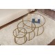Coffee Table Set Aurum - 80, 60, 42 - Gold, Transparent Gold
Transparent Coffee Table Set Aurum - 80, 60, 42 - Gold, Transparent Gold
Transparent