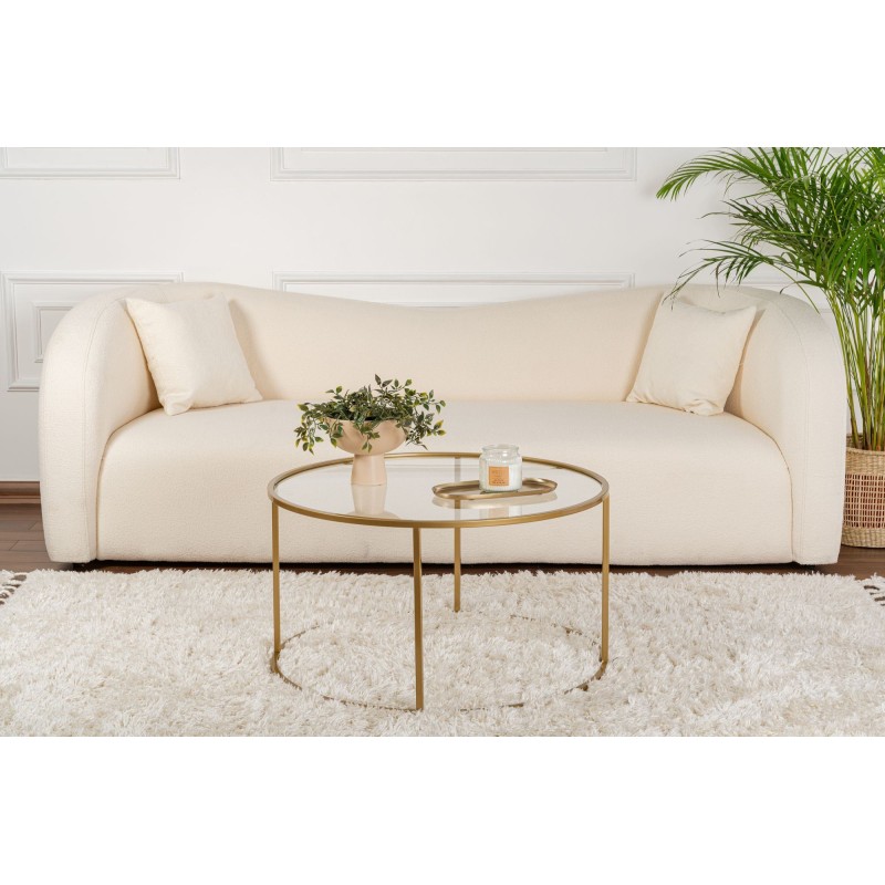 Coffee Table Aurum - 80 - Gold, Transparent Gold
Transparent