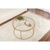 Coffee Table Aurum - 80 - Gold, Transparent Gold
Transparent