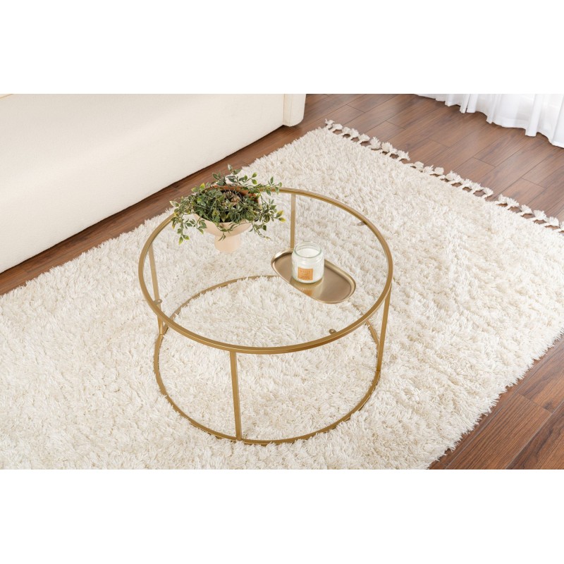 Coffee Table Aurum - 80 - Gold, Transparent Gold
Transparent
