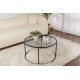 Coffee Table Aurum - 80 - Black, Grey Black
Grey Coffee Table Aurum - 80 - Black, Grey Black
Grey