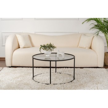 Coffee Table Aurum - 80 - Black, Grey Black
Grey