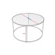 Coffee Table Aurum - 80 - Black, Grey Black
Grey Coffee Table Aurum - 80 - Black, Grey Black
Grey