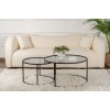Coffee Table Set Aurum - 80, 60 - Black, Grey Black
Grey
