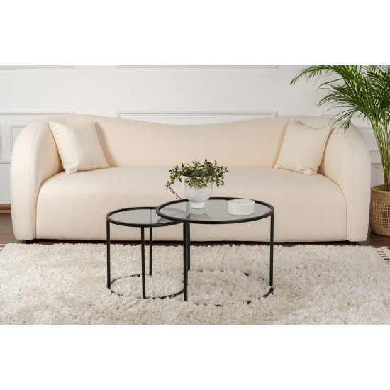 Coffee Table Set Aurum - 60, 42 - Black, Grey Black
Grey Coffee Table Set Aurum - 60, 42 - Black, Grey Black
Grey
