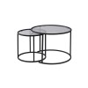 Coffee Table Set Aurum - 60, 42 - Black, Grey Black
Grey