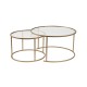 Coffee Table Set Aurum - 80, 60 - Gold, Transparent Gold
Transparent Coffee Table Set Aurum - 80, 60 - Gold, Transparent Gold
Transparent