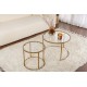 Coffee Table Set Aurum - 60, 42 - Gold, Transparent Gold
Transparent Coffee Table Set Aurum - 60, 42 - Gold, Transparent Gold
Transparent