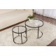 Coffee Table Set Aurum - 60, 42 - Black, Transparent Black
Transparent Coffee Table Set Aurum - 60, 42 - Black, Transparent Black
Transparent