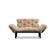 Διθέσιος Καναπές Κρεβάτι - Nitta - Χρώμα Cream - 155x73x85εκ Διθέσιος Καναπές Κρεβάτι - Nitta - Χρώμα Cream - 155x73x85εκ