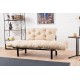Διθέσιος Καναπές Κρεβάτι - Nitta - Χρώμα Cream - 155x73x85εκ Διθέσιος Καναπές Κρεβάτι - Nitta - Χρώμα Cream - 155x73x85εκ