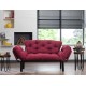 Διθέσιος Καναπές Κρεβάτι - Nitta - Χρώμα Maroon - 155x73x85εκ Διθέσιος Καναπές Κρεβάτι - Nitta - Χρώμα Maroon - 155x73x85εκ