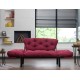 Διθέσιος Καναπές Κρεβάτι - Nitta - Χρώμα Maroon - 155x73x85εκ Διθέσιος Καναπές Κρεβάτι - Nitta - Χρώμα Maroon - 155x73x85εκ