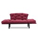 Διθέσιος Καναπές Κρεβάτι - Nitta - Χρώμα Maroon - 155x73x85εκ Διθέσιος Καναπές Κρεβάτι - Nitta - Χρώμα Maroon - 155x73x85εκ