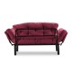 Διθέσιος Καναπές Κρεβάτι - Nitta - Χρώμα Maroon - 155x73x85εκ Διθέσιος Καναπές Κρεβάτι - Nitta - Χρώμα Maroon - 155x73x85εκ