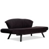 Atelier del Sofa 2-Seat Sofa-Bed Genzo - Black Black