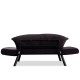 2-Seat Sofa-Bed Genzo - Black Black Atelier del Sofa 2-Seat Sofa-Bed Genzo - Black Black