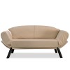 2-Seat Sofa-Bed Genzo - Cream Cream