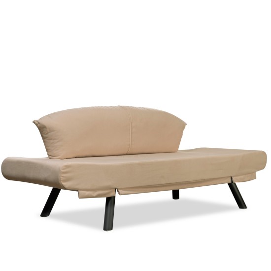 2-Seat Sofa-Bed Genzo - Cream Cream 2-Seat Sofa-Bed Genzo - Cream Cream