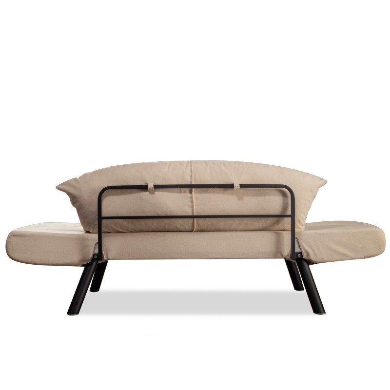 2-Seat Sofa-Bed Genzo - Cream Cream