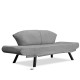 2-Seat Sofa-Bed Genzo - Grey Grey 2-Seat Sofa-Bed Genzo - Grey Grey