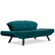 2-Seat Sofa-Bed Genzo - Petrol Blue Petrol Blue Atelier del Sofa 2-Seat Sofa-Bed Genzo - Petrol Blue Petrol Blue