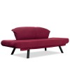 2-Seat Sofa-Bed Genzo - Maroon Maroon
