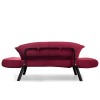 2-Seat Sofa-Bed Genzo - Maroon Maroon