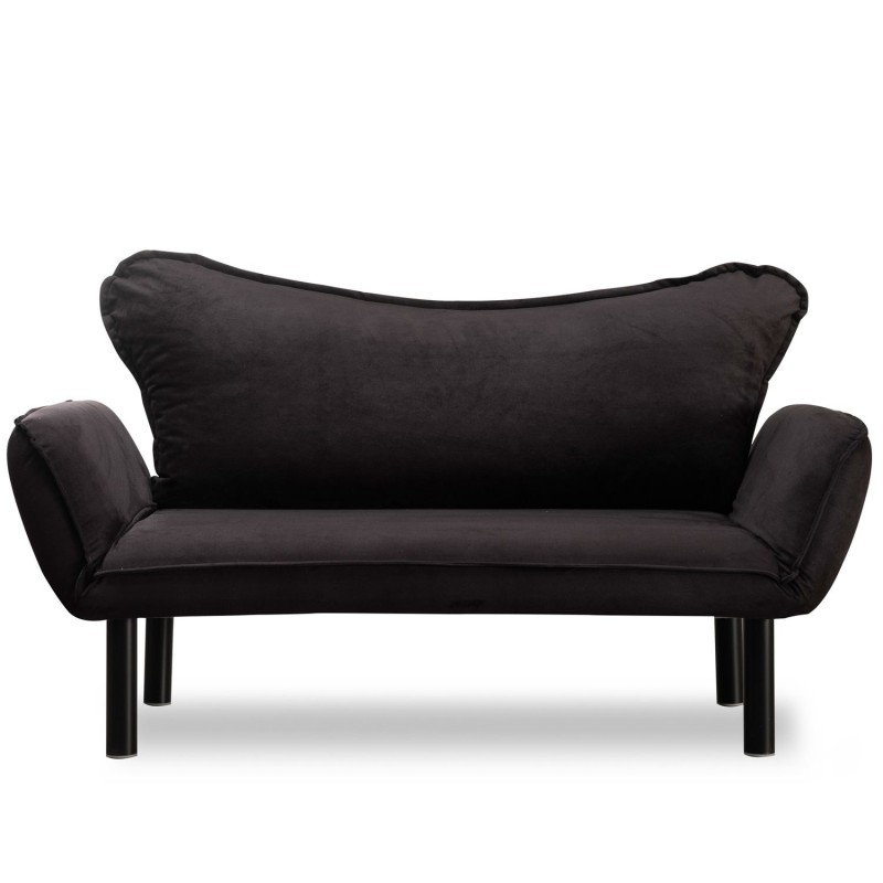 Atelier del Sofa 2-Seat Sofa-Bed Chatto - Black Black