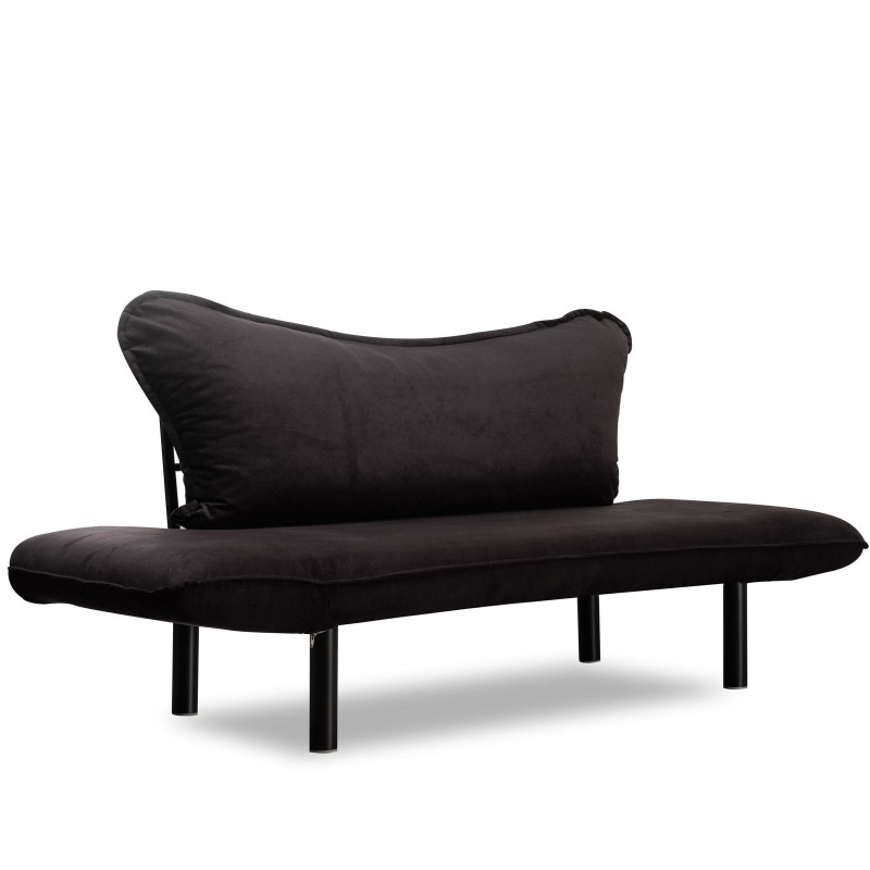 Atelier del Sofa 2-Seat Sofa-Bed Chatto - Black Black