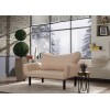 Atelier del Sofa 2-Seat Sofa-Bed Chatto - Cream Cream