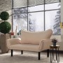 2-Seat Sofa-Bed Chatto - Cream Cream