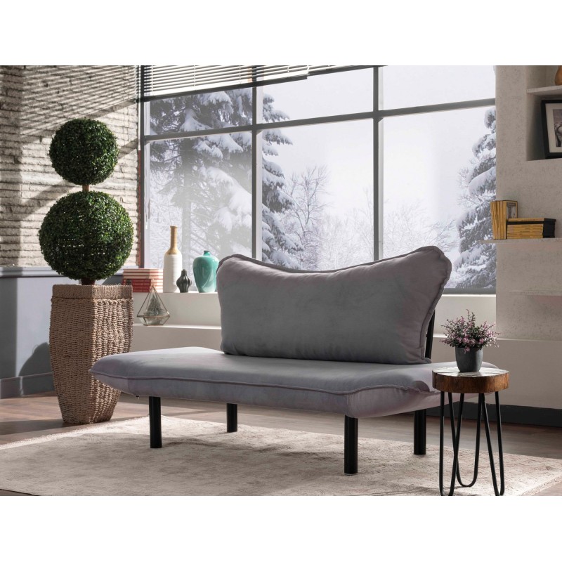 Atelier del Sofa 2-Seat Sofa-Bed Chatto - Grey Grey