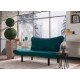 2-Seat Sofa-Bed Chatto - Petrol Blue Petrol Blue Atelier del Sofa 2-Seat Sofa-Bed Chatto - Petrol Blue Petrol Blue