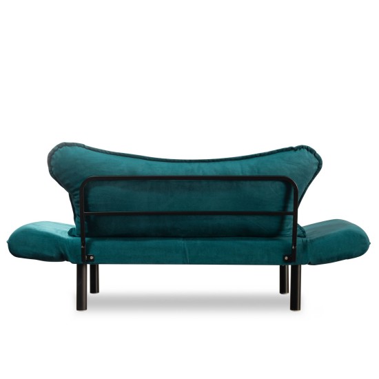 2-Seat Sofa-Bed Chatto - Petrol Blue Petrol Blue Atelier del Sofa 2-Seat Sofa-Bed Chatto - Petrol Blue Petrol Blue