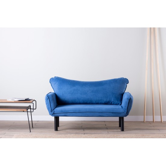 2-Seat Sofa-Bed Chatto - Blue Blue Atelier del Sofa 2-Seat Sofa-Bed Chatto - Blue Blue