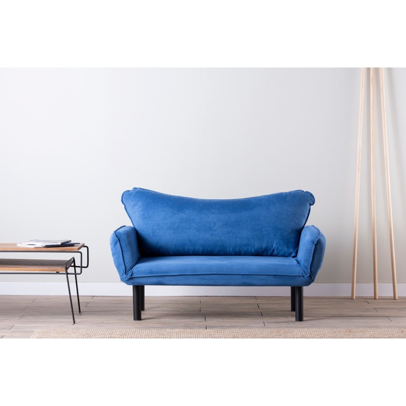 Atelier del Sofa 2-Seat Sofa-Bed Chatto - Blue Blue
